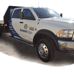 Flatbed-truck - Anchor Sign, Inc.